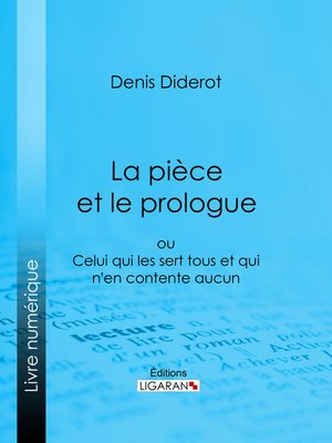 cover image of La Pièce et le prologue